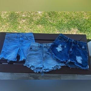 LOT of Denim shorts